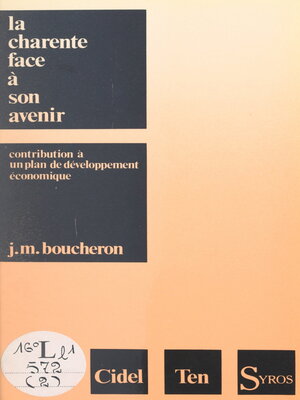cover image of La Charente face à son avenir